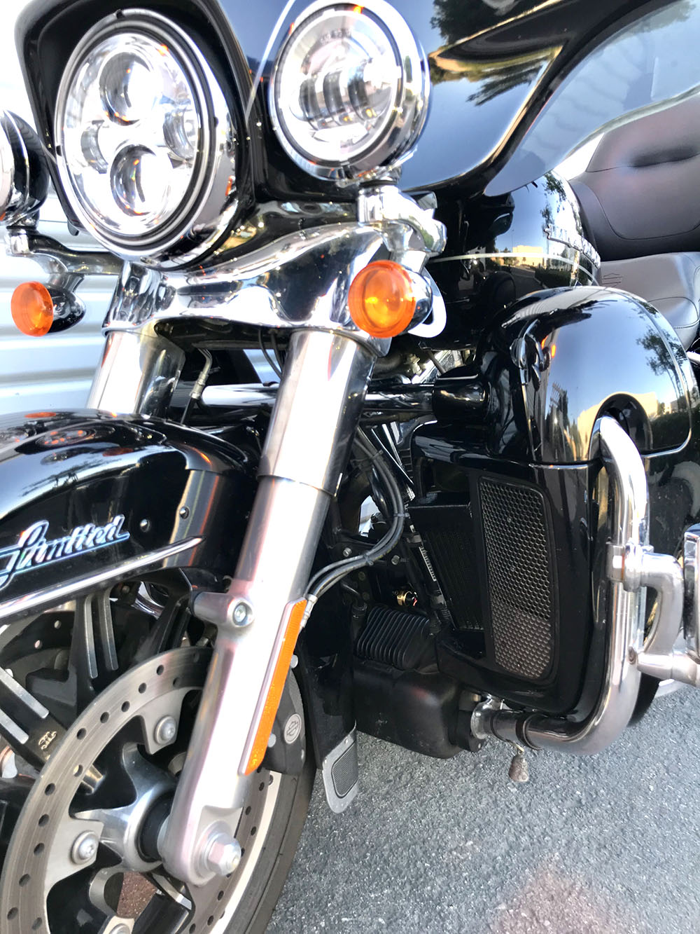 Heritage Springer FLTS FLSTI TC Harley Touring Oil Cooler Billet Any Twincam 