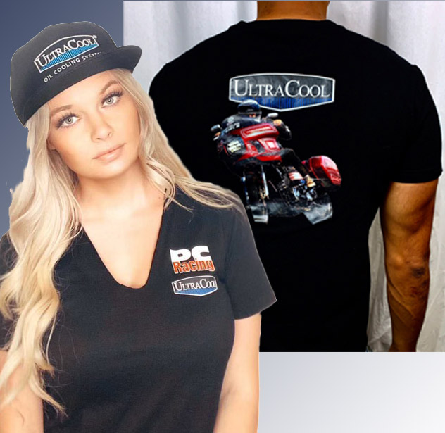Purchase any UltraCool Oil Cooler and get a FREE Snapback Hat or T-shirt. Enter code: freegift