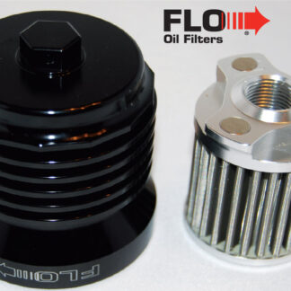 FLO Oil Filter for 1991-2026 Harley Davidson EVO, Twin Cam, & M8 Multiple Magnet Design - Black PCS4B